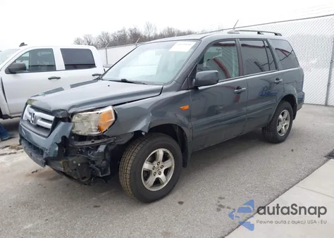 2006 Honda Pilot Ex from USA, damaged, VIN 2HKYF18426H514507